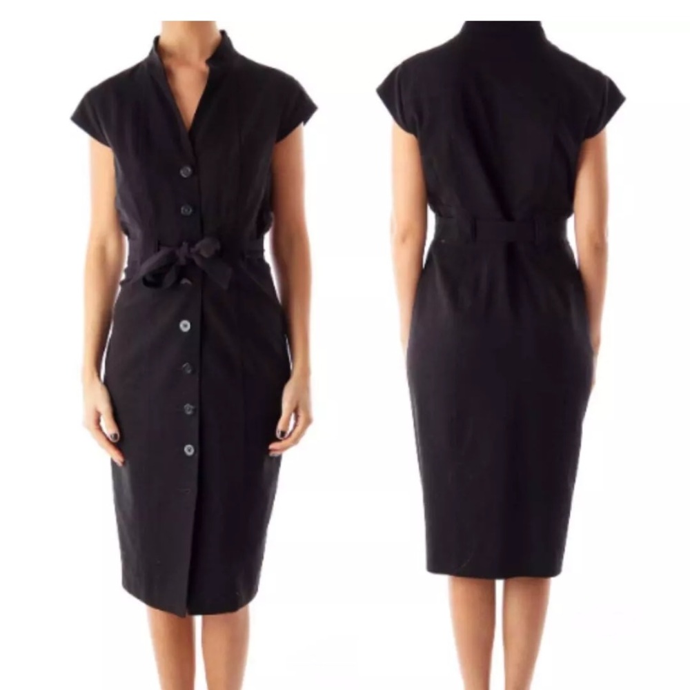 Calvin Klein Black Midi Dress